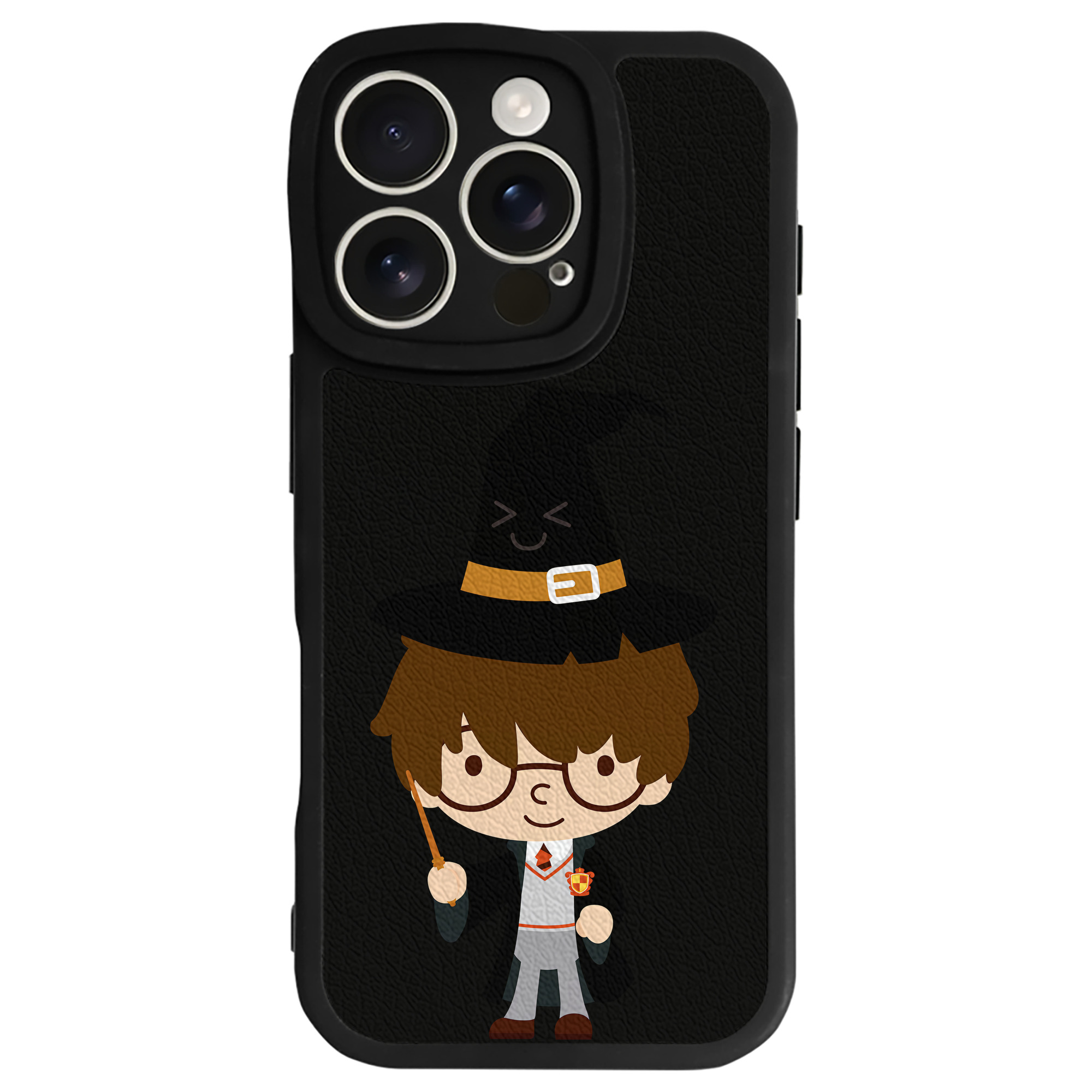 （画像用） Harry Potter ハリー・ポッターシリーズ 【iPhone 16シリーズ対応】シリコンスマホケース（レザー調） 材質：シリコン